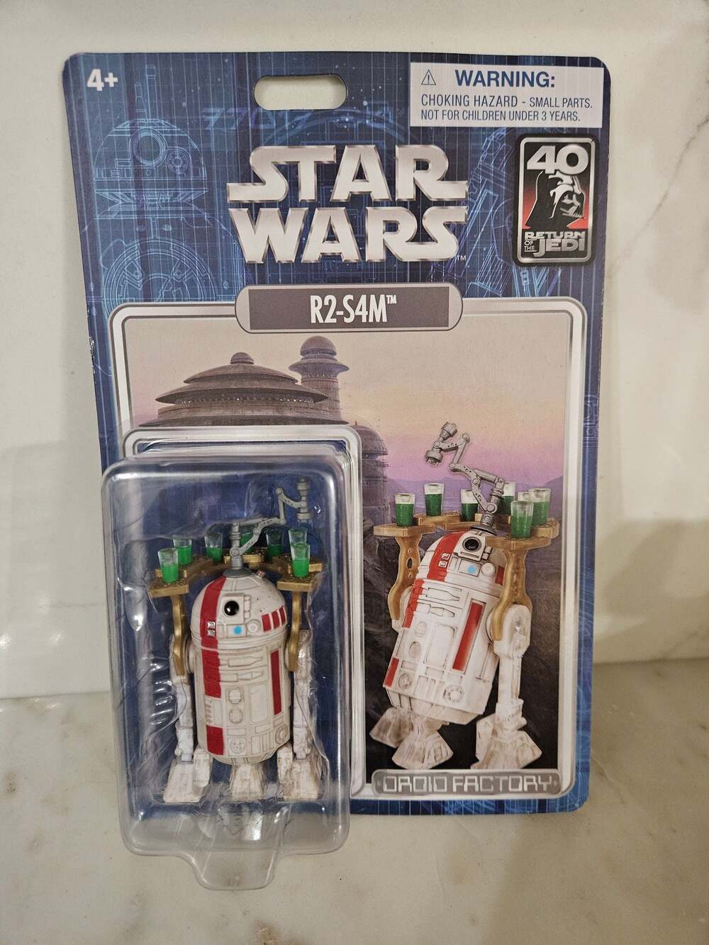 Star Wars  R2-S4M Action Figure Return of the Jedi 40th Anniversary